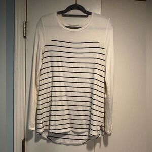 Market and Spruce Striped Long Sleeve Top